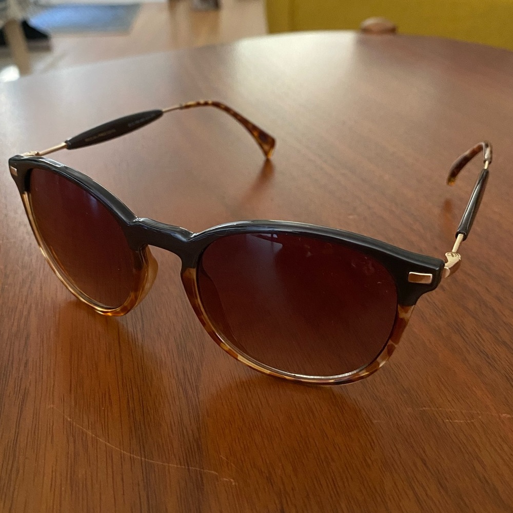 Chili beans round tortoise sunglass
